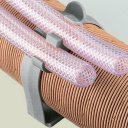 Zacisk do dwóch węży wody szary - Truma