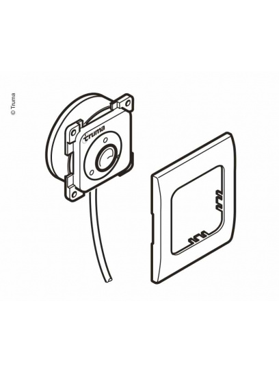 Panel sterowania 230 V kompletny czarny - Truma
