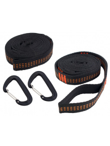 Pasy do montażu hamaka Tree Straps + 2 karabińczyki - TravelSafe
