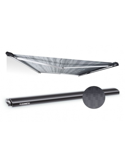 Markiza dachowa PerfectRoof PR2500 4x2,75 m Antracyt/Horizon Grey 12 V - Dometic