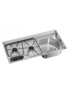 Kuchenka 2 palnikowa i zlewozmywak CVC1700 R prawy - Dometic