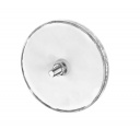 Odblask okrągły ze śrubą M5x14 mm - czerwony