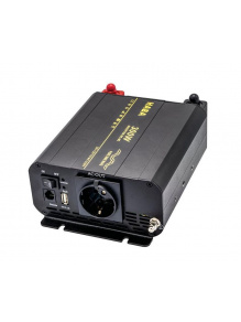 Falownik sinusoidalny inwerter przetwornica 300 W 12 V - 230 V - Haba