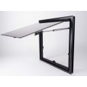 Okno uchylne z szyba akrylową RW Style 900x450 mm - Carbest