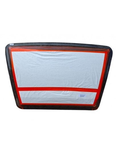 Szyba okna dachowego nad kabiną kampera Kronos Zefiro- Roller Team CI NoberART