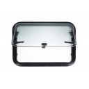 Okno ścienne uchylne z roletą i moskitierą RV Euro Vision Window 520x500 mm