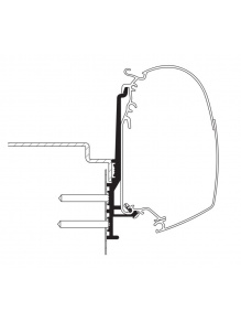 Adapter do markizy ściennej 5003/5200/8000 Knaus Tourer CUV 3,00 m - Thule