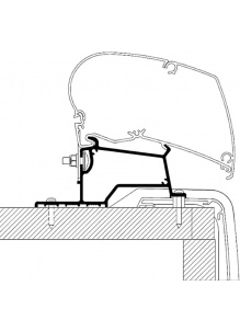 Adapter do markizy dachowej Omnistor 6200/6300/9200 Roof Rapido Compact Integral 5,00 m - Thule