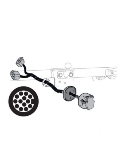 Zestaw przewodów okablowania 13-pin VeloSwing Wiring Kit do 2011 - Thule