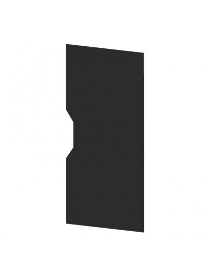 Panel przedni dekoracyjny do drzwi lodówki T2090 czarny mat - Thetford