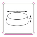 Pokrowiec na zestaw mebli okrągły Round Dining Set Cover Ø270xh90 cm - EuroTrail