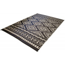 Wykładzina mata podłogowa Relax Mat Black/White 200x180 cm - EuroTrail