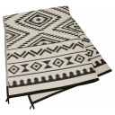 Wykładzina mata podłogowa Relax Mat Black/White 270x200 cm - EuroTrail