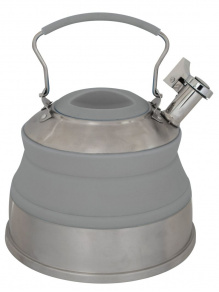 Czajnik składany z gwizdkiem Water Kettle 2 l Grey - EuroTrail
