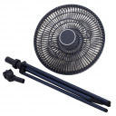 Wentylator stojący akumulatorowy Rechargeable Fan z oświetleniem LED - EuroTrail