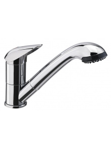 Bateria prysznicowa z wężem Pelikan Julia Ø10 mm chrom - Reich