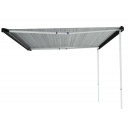 Markiza dachowa w kasecie F40van 210 Deep Black Royal Grey - Fiamma