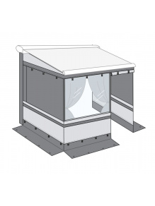 Zabudowa do rolety/markizy Privacy Room Light F80s 300 Ducato H2 - Fiamma
