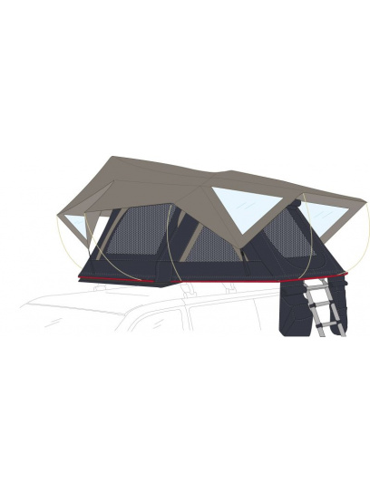 Namiot dachowy dwuosobowy Moonlight Tent 140 - Fiamma