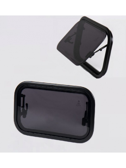 Okno uchylne z szybą akrylową RW Compact 1000x500 mm - Carbest