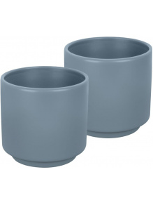 Zestaw filiżanek z melaminy Set Espresso InMano Dolomit 2 szt. Blue - Brunner