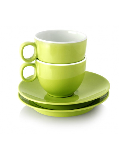 Zestaw filiżanek z melaminy Set Espresso Space 100 ml 2 szt. - Brunner