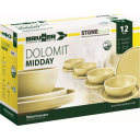 Zestaw obiadowy z melaminy Midday Dolomit Yellow - Brunner