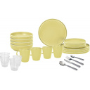 Zestaw obiadowy z melaminy All Inclusive Dolomit Yellow - Brunner