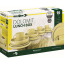 Zestaw obiadowy z melaminy Lunch Box Dolomit Yellow - Brunner