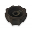 Pokrętło sterujące do zaworu wody Ø39 mm brązowe - Reich