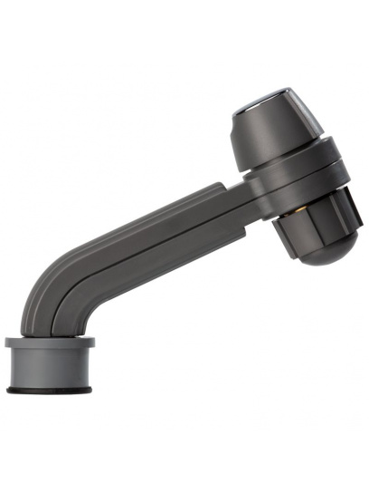 Bateria prysznicowa z wężem prysznic Carletta szara - Reich