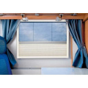 Roleta okienna plisowana z moskitierą REMIflair IV 1300x520 mm - Remis