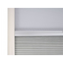 Roleta okienna plisowana z moskitierą REMIflair IV 500x400 mm - Remis