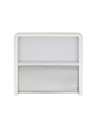 Roleta okienna plisowana z moskitierą REMIflair IV 500x400 mm - Remis