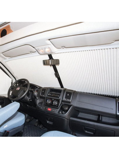 Roleta zaciemniająca REMIfront IV na przednią szybę Fiat Ducato X250 2006-2011 bez czujników - Remis