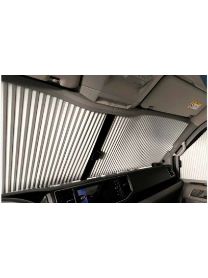 Roleta zaciemniająca REMIfront na przednią szybę MAN TGE 2019-2024 ze schowkiem - Remis