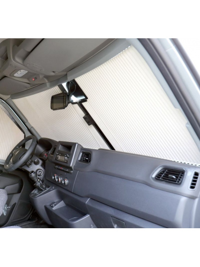 Roleta zaciemniająca REMIfront IV na przednią szybę Reanault Master 2019-2021 z czujnikiem deszczu - Remis