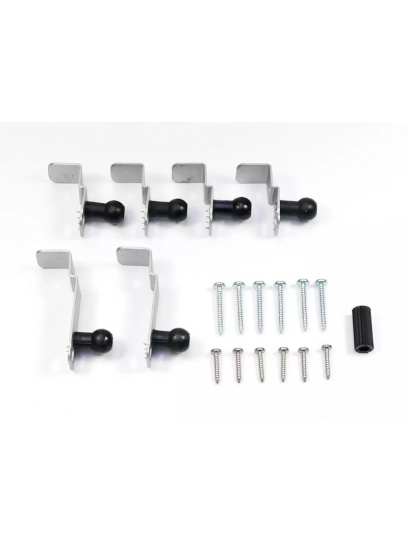 Uchwyty montażowe do okna dachowego REMItop Vario II 400x400 mm 36-45 mm - Remis