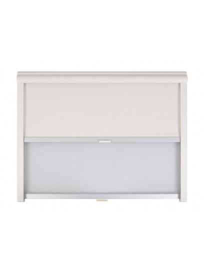 Roleta okienna plisowana z moskitierą REMIflair I 1900x800 mm Cream - Remis