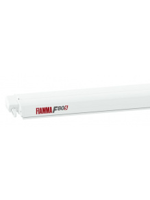 Markiza dachowa w kasecie F80s 320 Polar White Royal Grey - Fiamma
