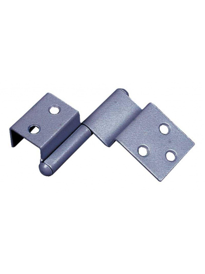 Zawias meblowy prawy ciemnoszary - Fawo