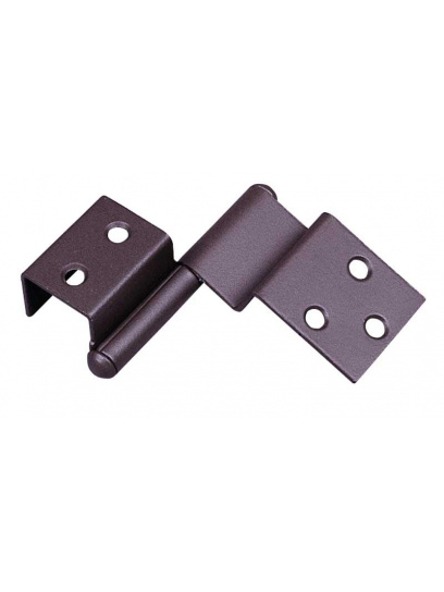 Zawias meblowy prawy brązowy - Fawo