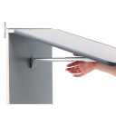 Zatrzask meblowy z zamkiem bębenkowym do kampera lub przyczepy - Fawo