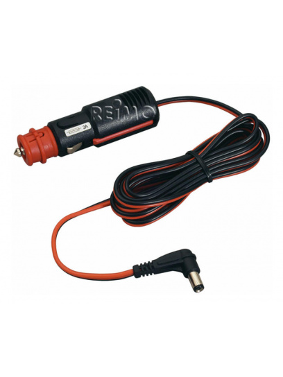 Przewód zasilający do DVD/SAT 2A 2 m wtyk DC 2,1x5,5 mm - Fawo