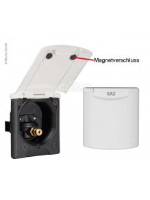 Przyłącze wody miejskiej z magnesem Ø95 z reduktorem - Fawo