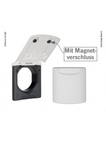 Przepust kablowy z klapką magnetyczną do kampera lub przyczepy - Fawo