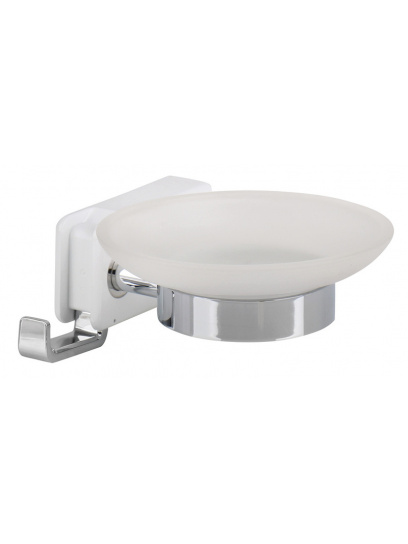 Mydelniczka szklana z dwoma haczykami - Fawo