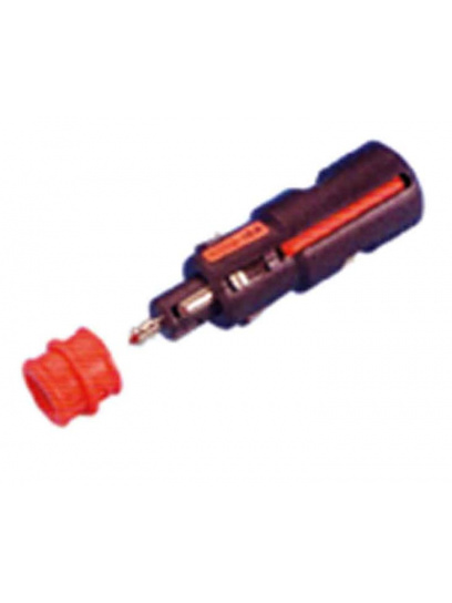 Wtyk uniwersalny 12V z bezpiecznikiem 16A - Fawo