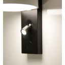 Kinkiet LED KIN góra/dół z mini-spotem dotyk - Fawo