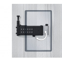 Uchwyt ścienny do TV Sky 20W 6,5 kg obrót 180° - Fawo